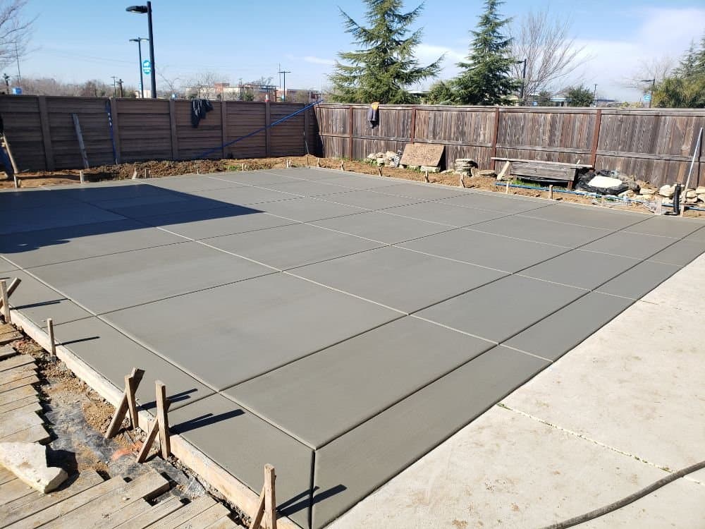 Concrete Patio